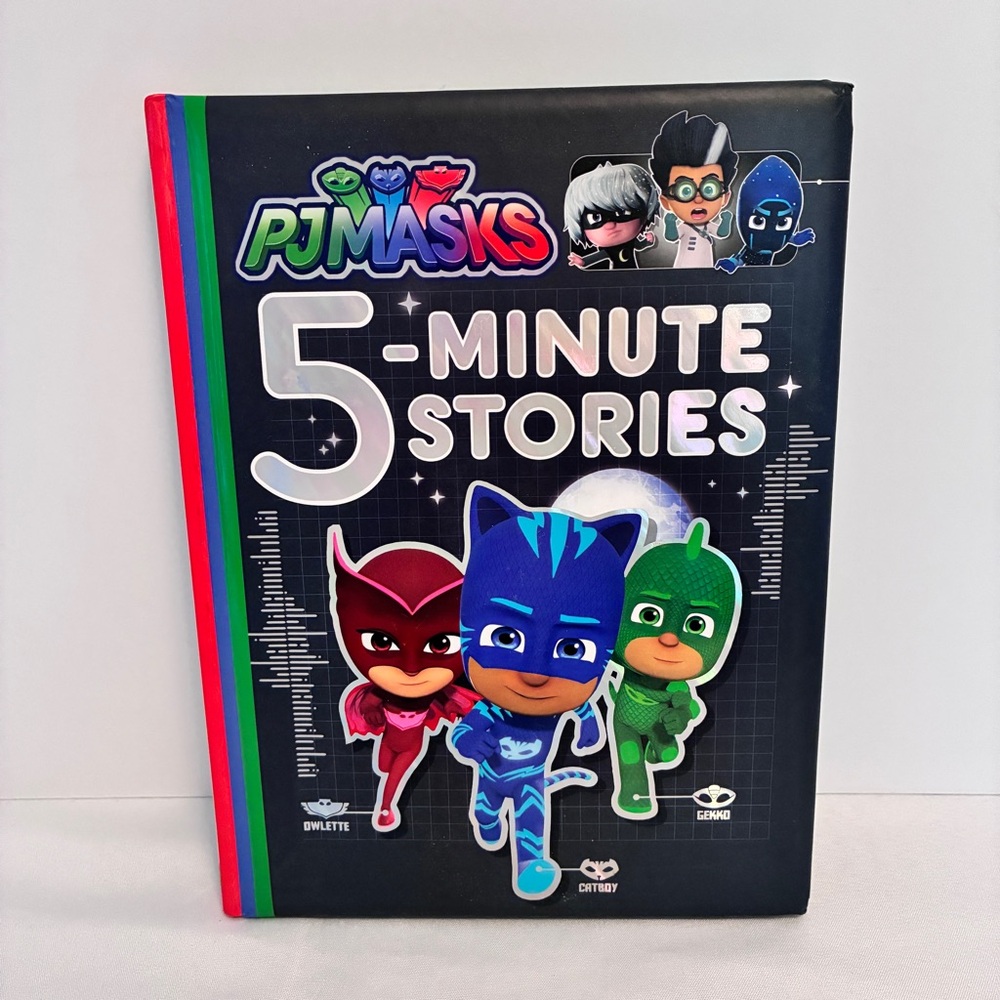 PJ Masks 5-Minute Stories Hardcover Book
